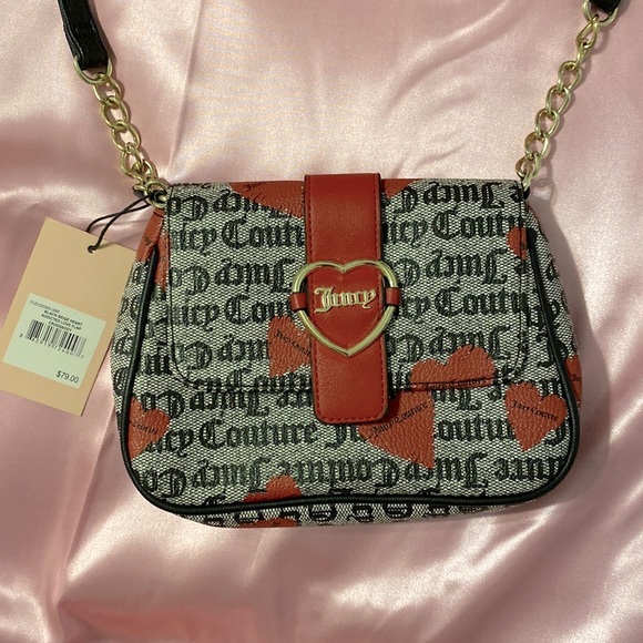 Juicy Couture Heart Crossbody Purse - Picture 2 of 6